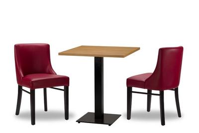 Merano Wine/ Wenge x2 - 700mm Sq - Lancaster Laminate - Titan Sm SQ  (DH)