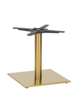 Midas Small Square Table Base (CH-Brass)