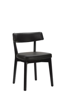 Nico Side Chair  - Black / Black Frame  - thumbnail image 3