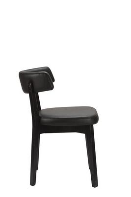 Nico Side Chair  - Black / Black Frame  - thumbnail image 4