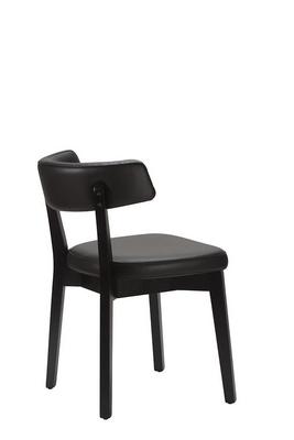 Nico Side Chair  - Black / Black Frame  - thumbnail image 5