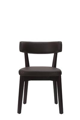 Nico Side Chair  - Dark Brown / Wenge Frame - thumbnail image 2