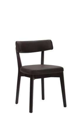 Nico Side Chair  - Dark Brown / Wenge Frame - thumbnail image 3