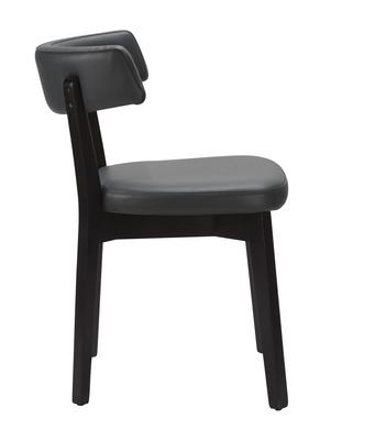 Nico Side Chair  - Iron Grey / Black Frame  - thumbnail image 3