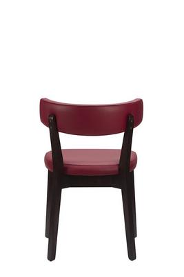 Nico Side Chair - Wine / Wenge Frame  - thumbnail image 6