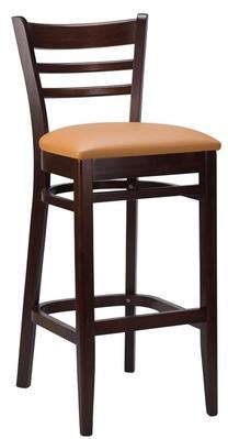 Nova Highchair - Ochre Brown / Walnut