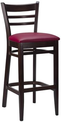 Nova Highchair - Wine / Walnut