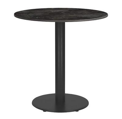 Ceramic Table Top Portoro Marble ,Titan Small Round (DH)