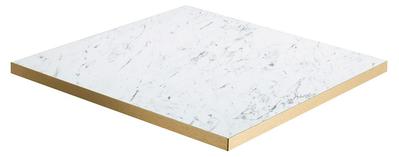 Egger F204 ST9 White Carrara Marble / Gold ABS Edge - 25mm Laminate - thumbnail image 3