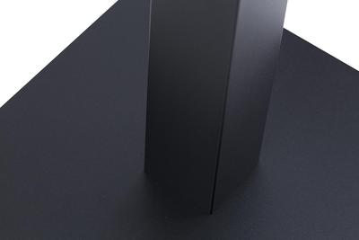 Titan Small Square Table Base - Black - thumbnail image 6