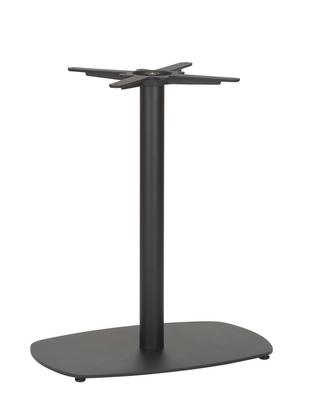 Vega Single Rectangular Table Base (DH-Black)