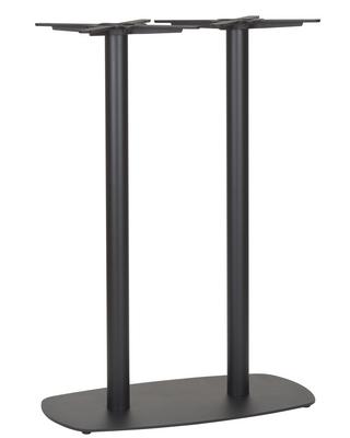 Vega Twin Rectangualr Table Base (PH-Black