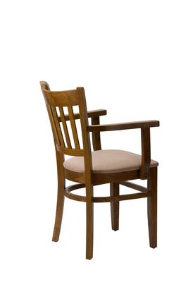 Vito Upholstered Armchair ((Also available in full Veneer) - thumbnail image 4