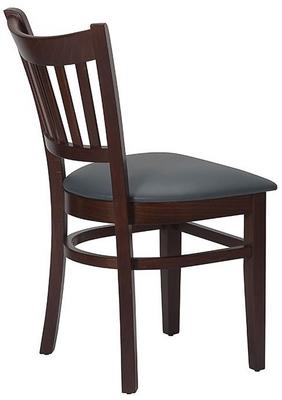 Vito Side Chair - Iron Grey / Walnut - thumbnail image 2