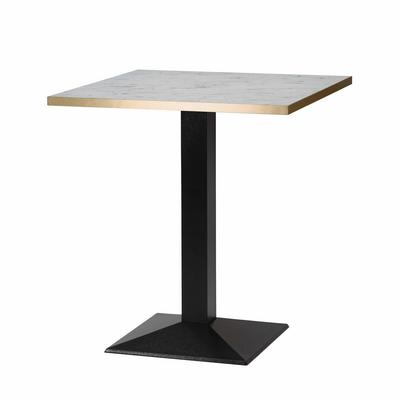 700mmx700mmx25mm,Laminate W.Carrara/ Gold Edge,Hudson Sm Sq(DH)